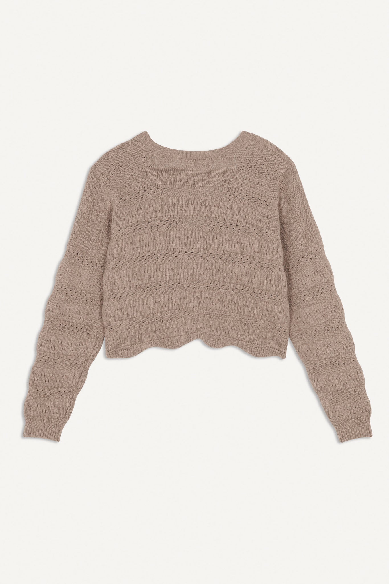 Harold Cardigan. Beige
