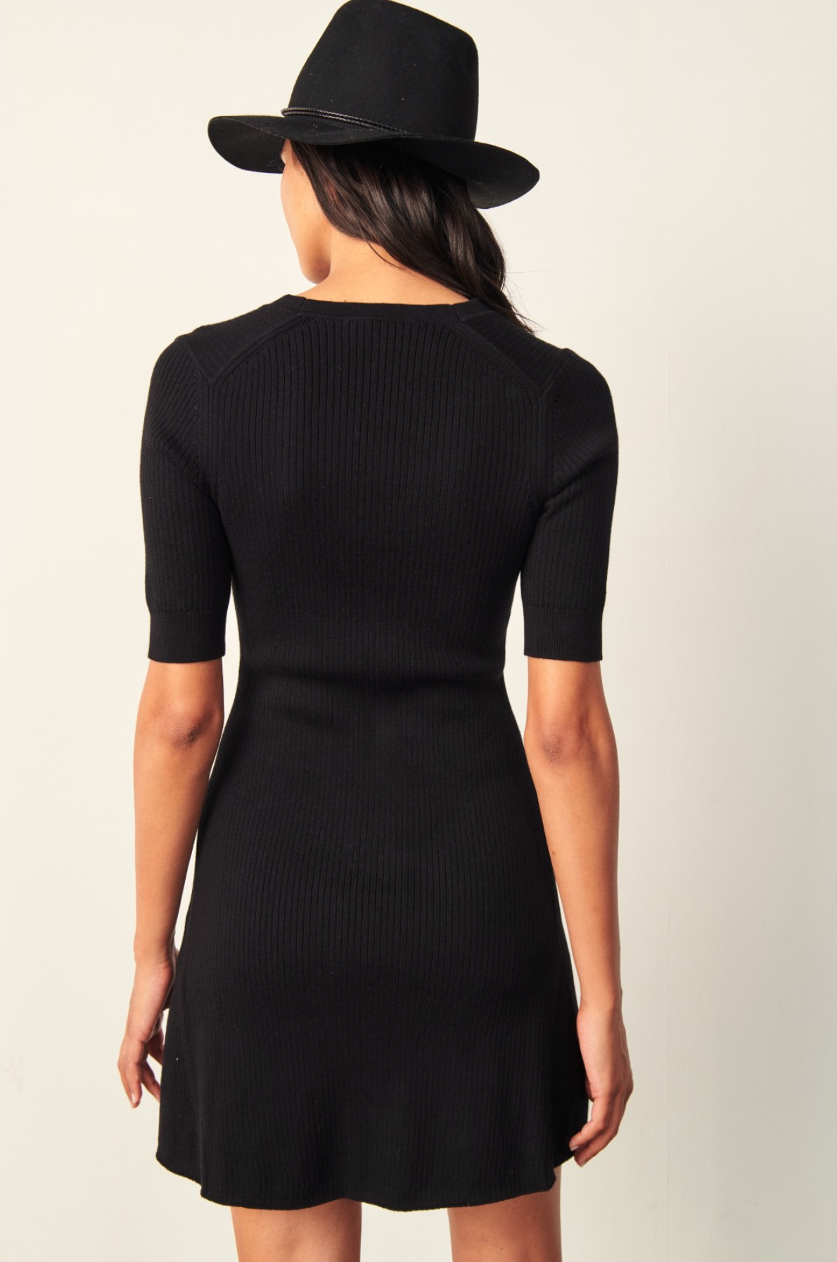 Kao Dress. Noir