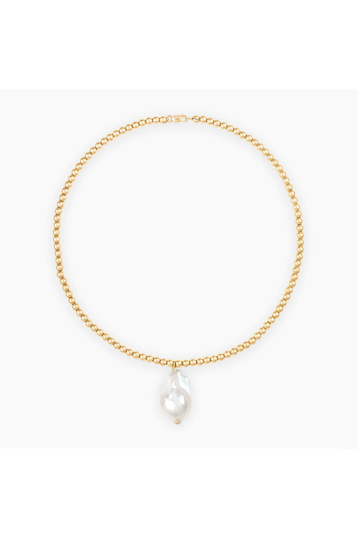 Baroque Pearl Necklace - 15"