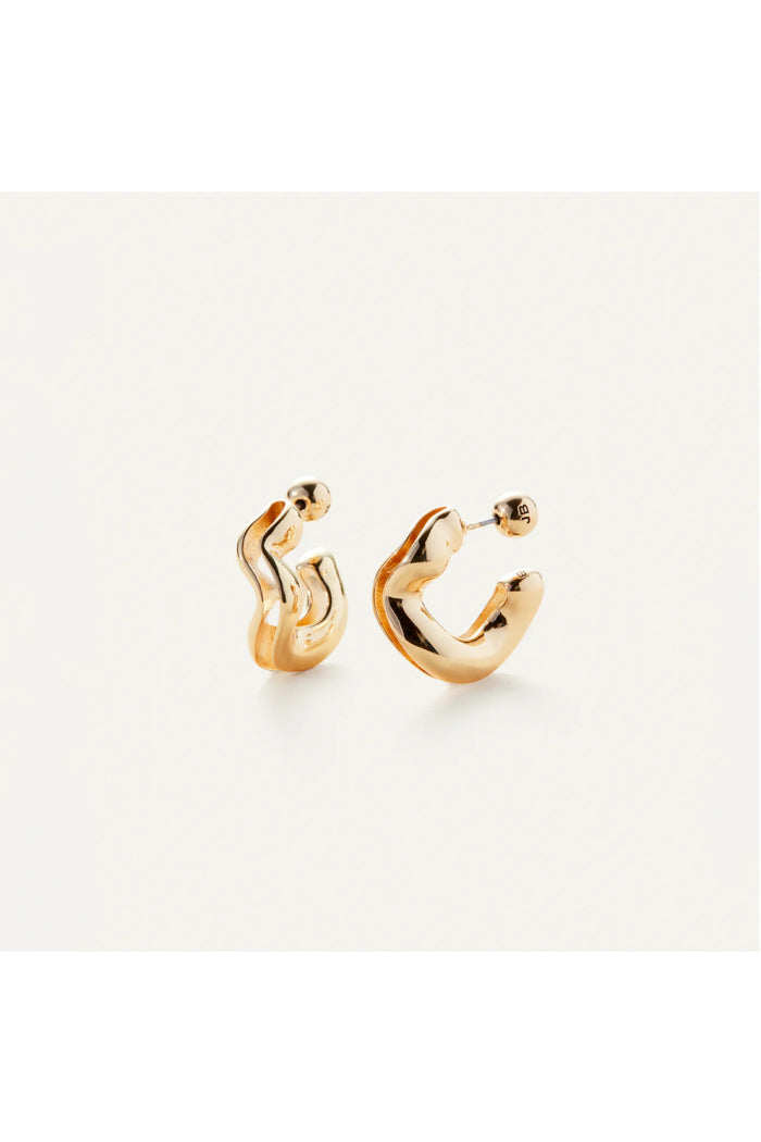 Ola Hoops in Gold