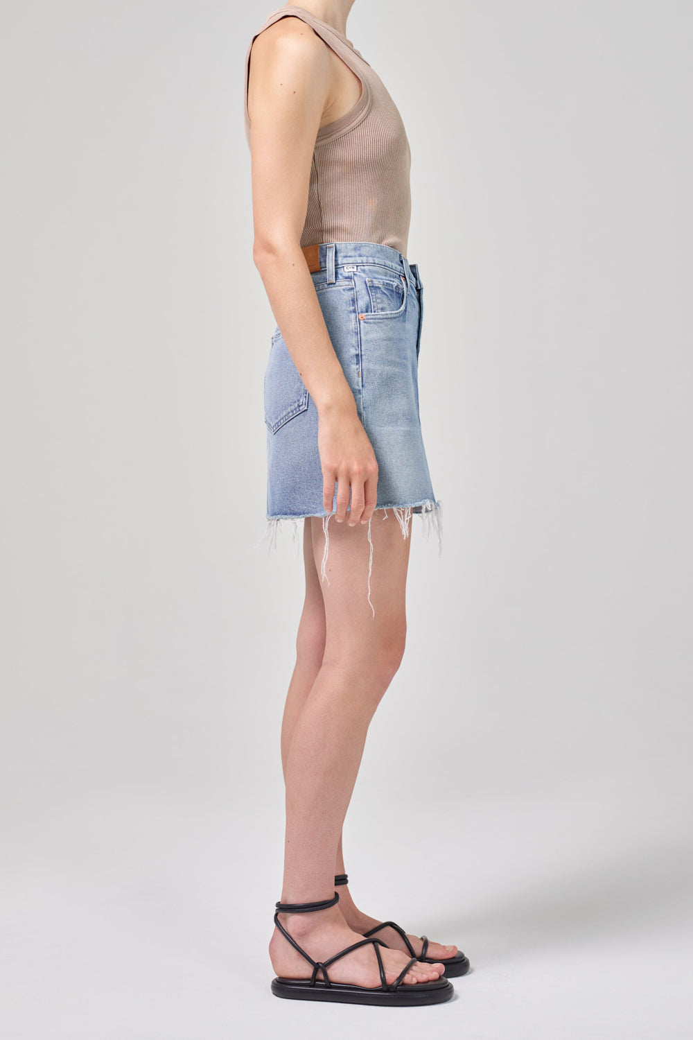 Beatnik Mini Skirt in Lakely