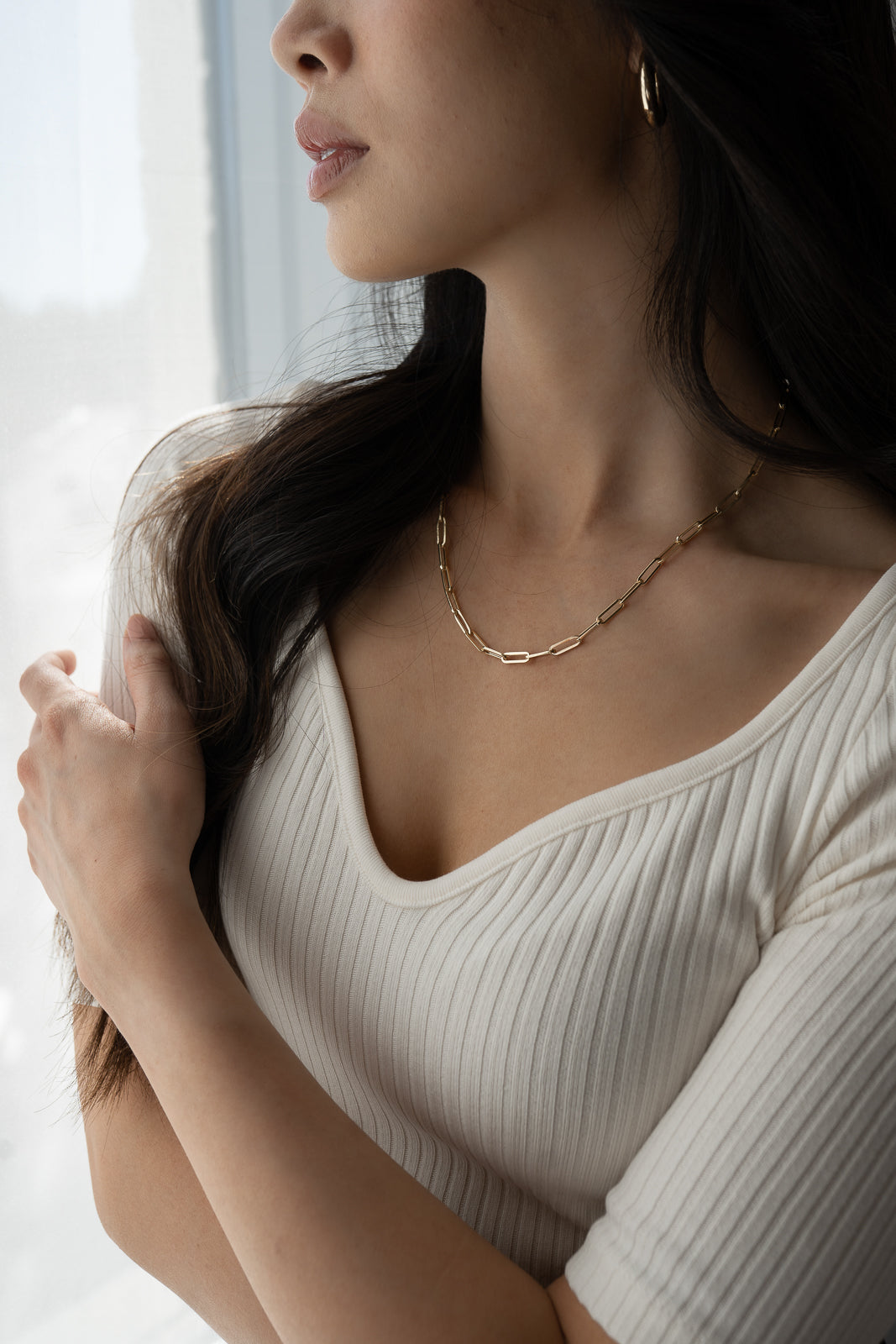 Erin Necklace | 14k Gold | 16"