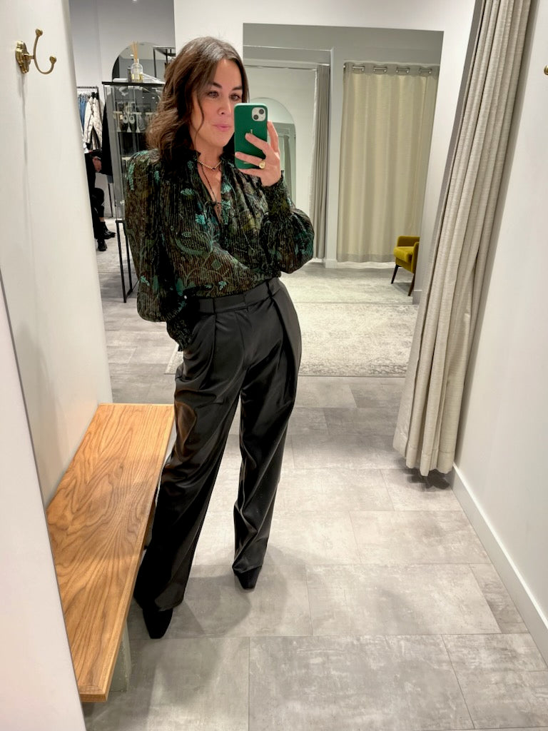 Ida Blouse in Rainforest