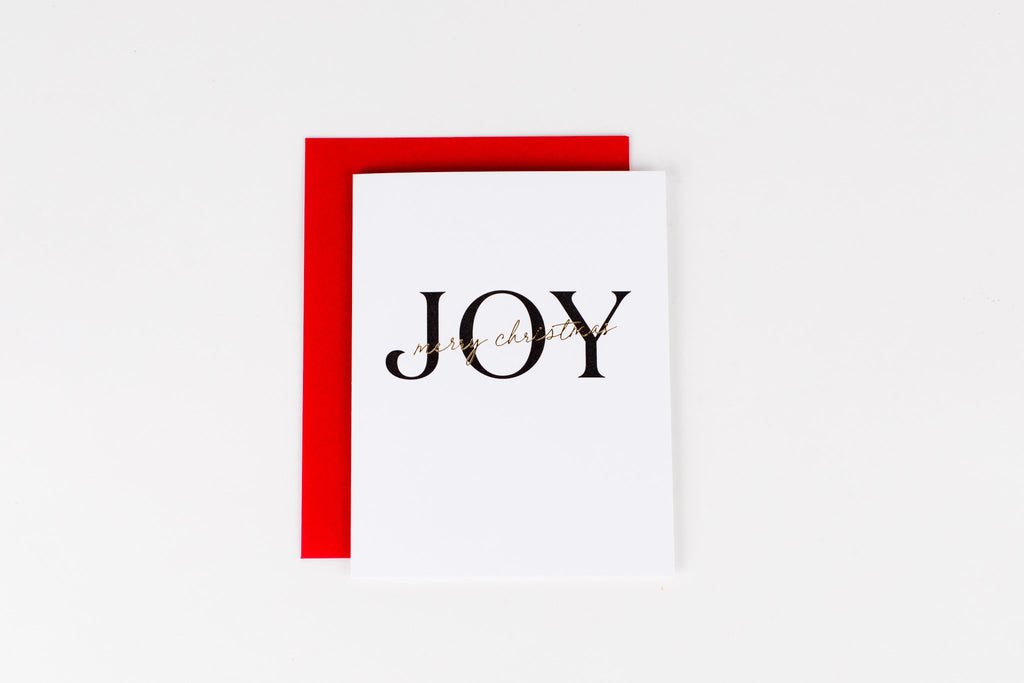 Holiday Card - Joy