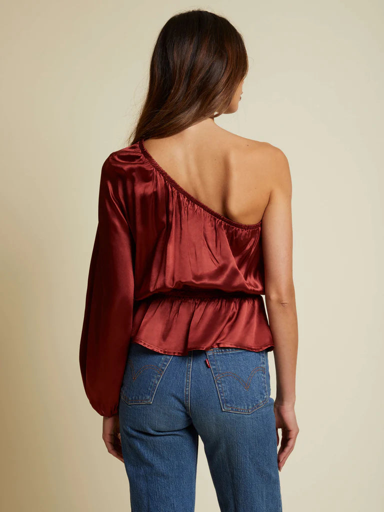Kamari Blouse in Ruby