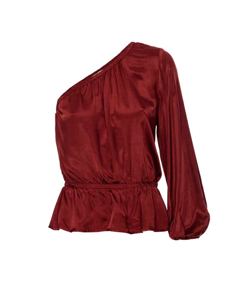 Kamari Blouse in Ruby