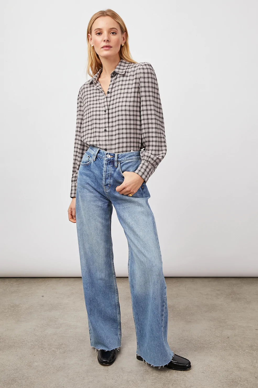 Angelica Shirt in Malt Onyx