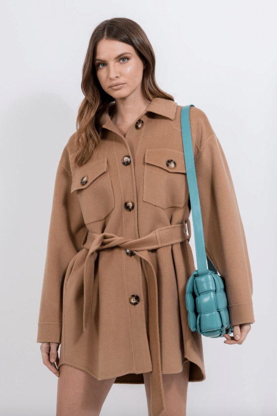 Ava Jacket in Camel