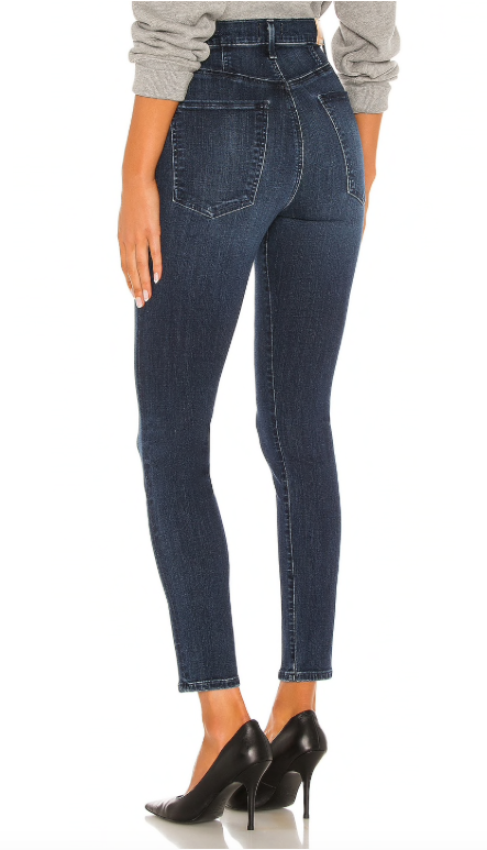 Chrissy High Rise Skinny in Serona