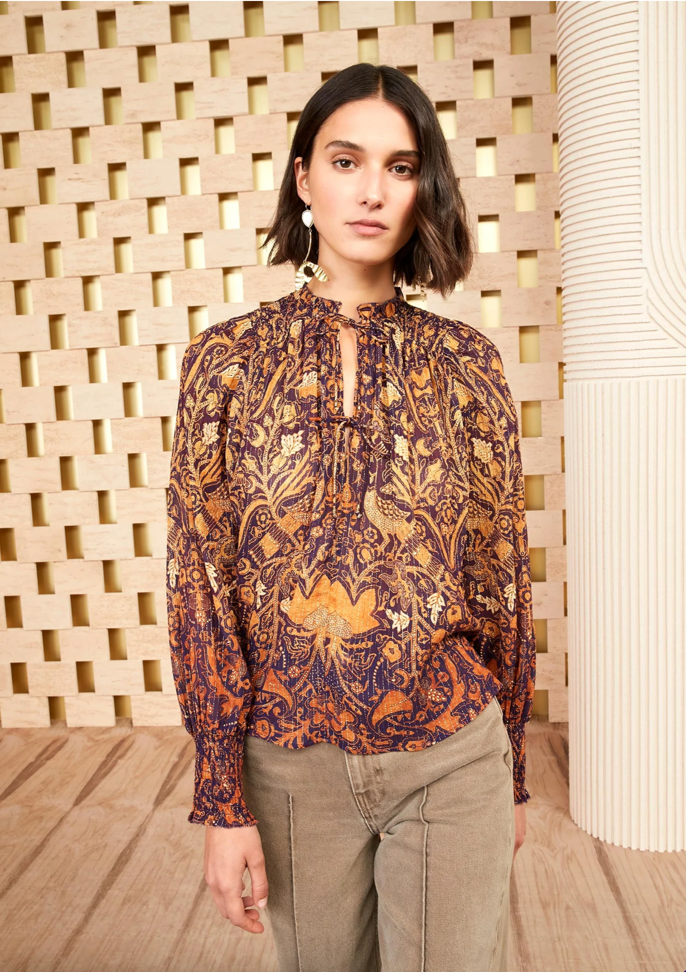 Ida Blouse in Celestial