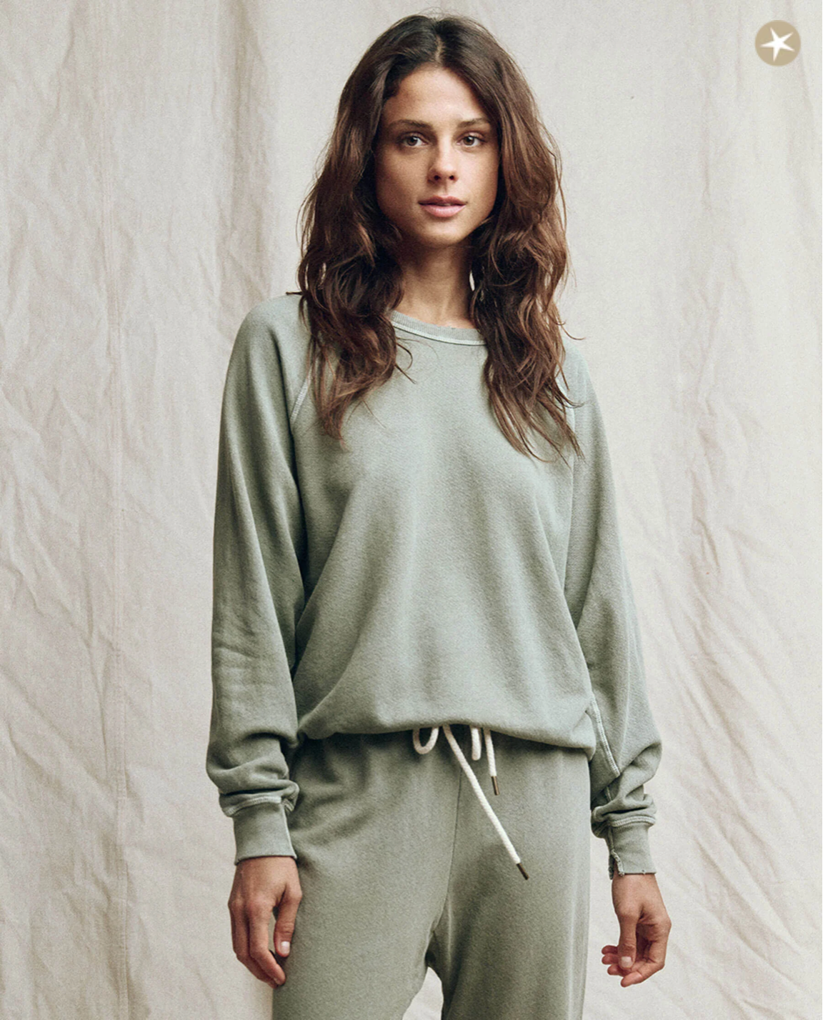 The College Sweatshirt. Sweetgrass