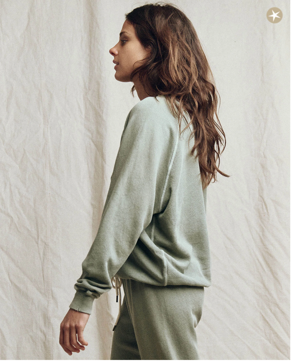The College Sweatshirt. Sweetgrass