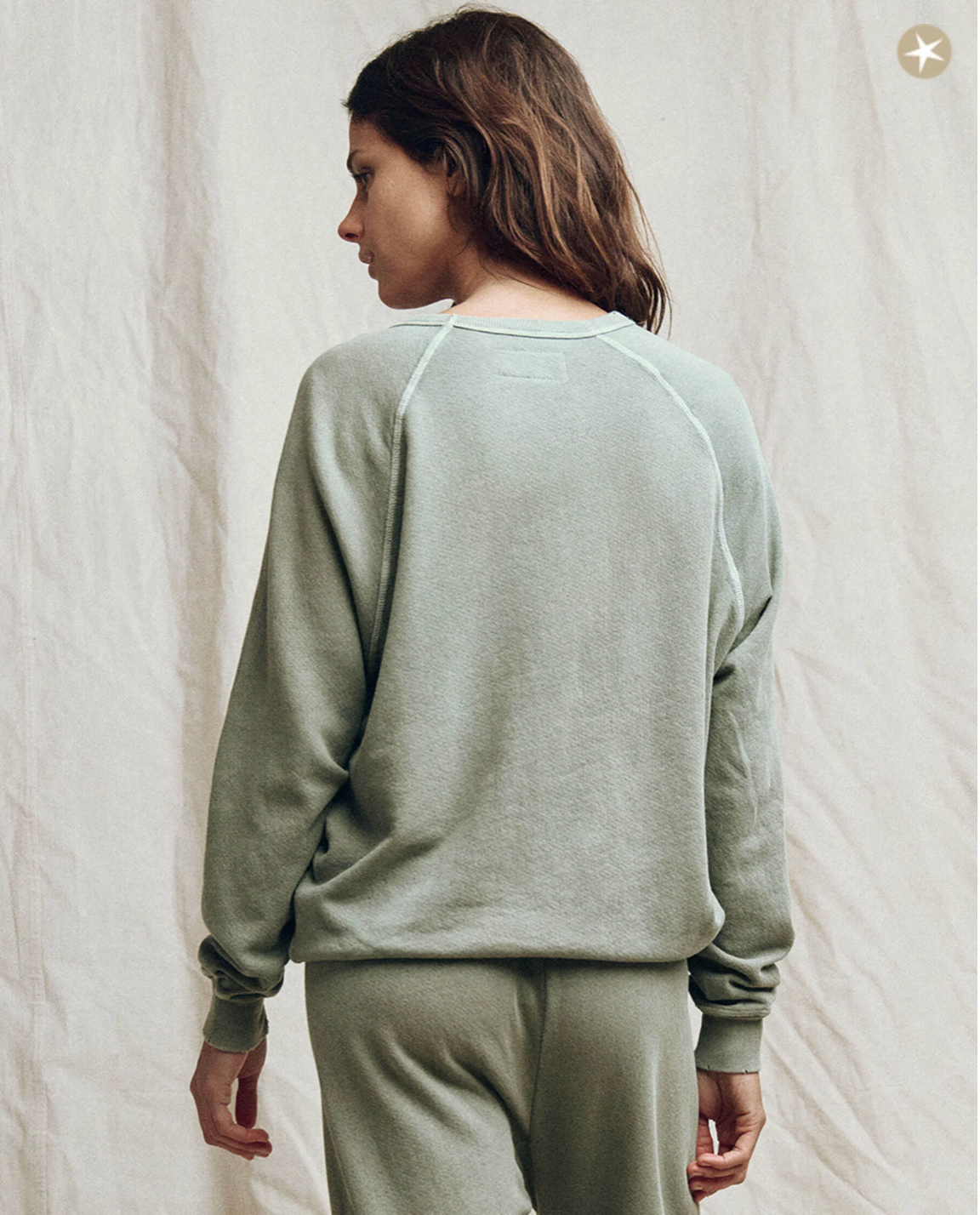 The College Sweatshirt. Sweetgrass