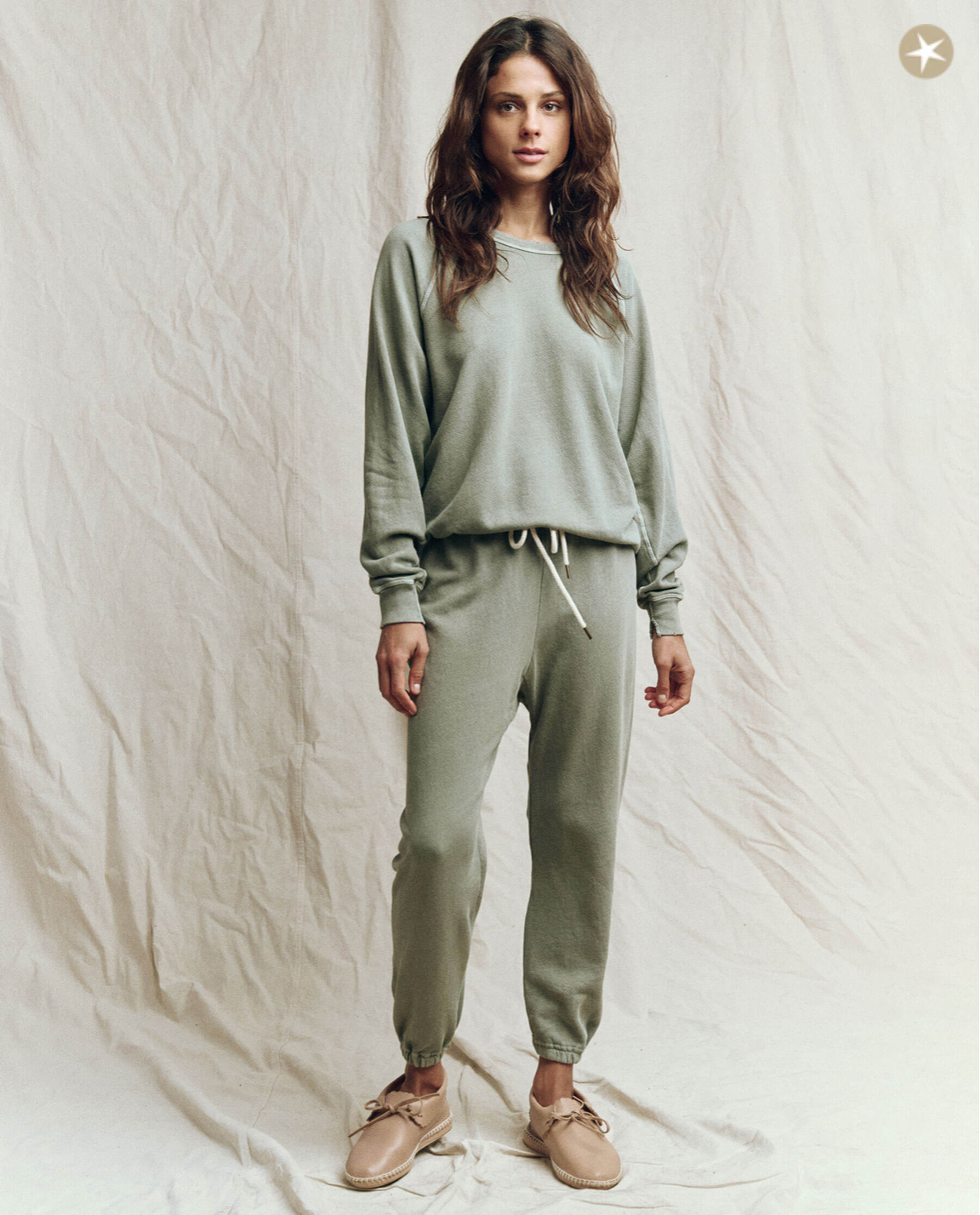 The College Sweatshirt. Sweetgrass