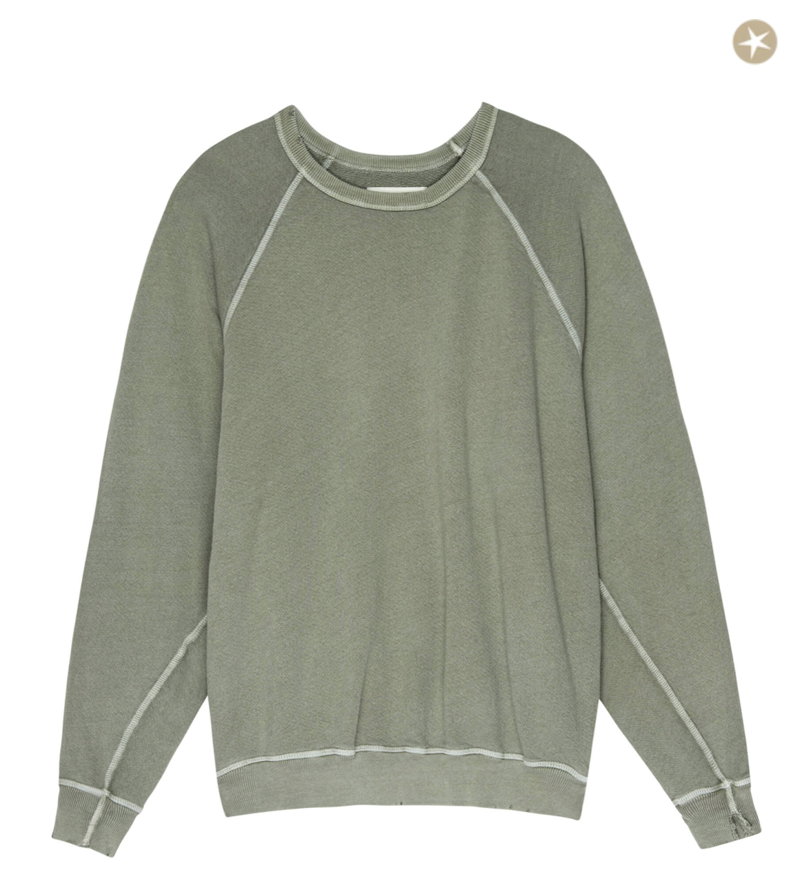 The College Sweatshirt. Sweetgrass