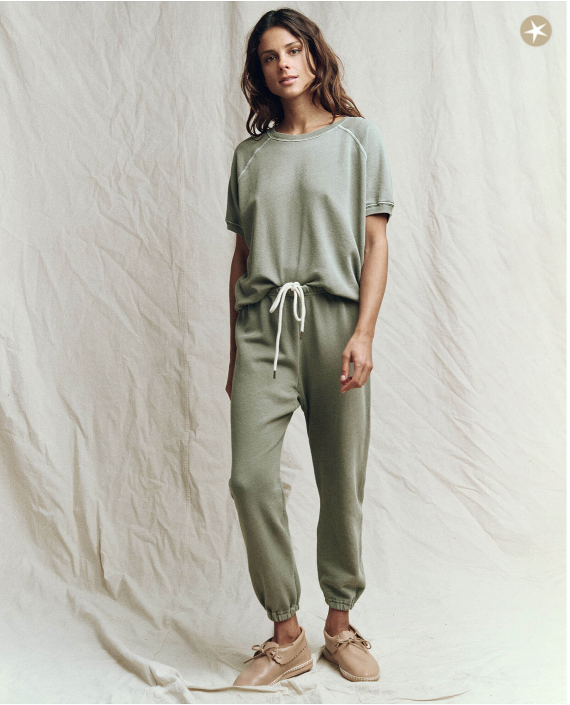 The Short Sleeve Sweatshirt. Sweetgrass
