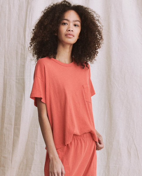 The Pocket Tee. Habanero
