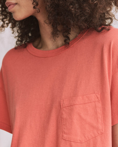 The Pocket Tee. Habanero