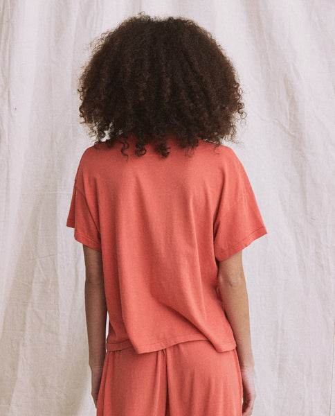 The Pocket Tee. Habanero