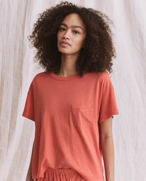 The Pocket Tee. Habanero