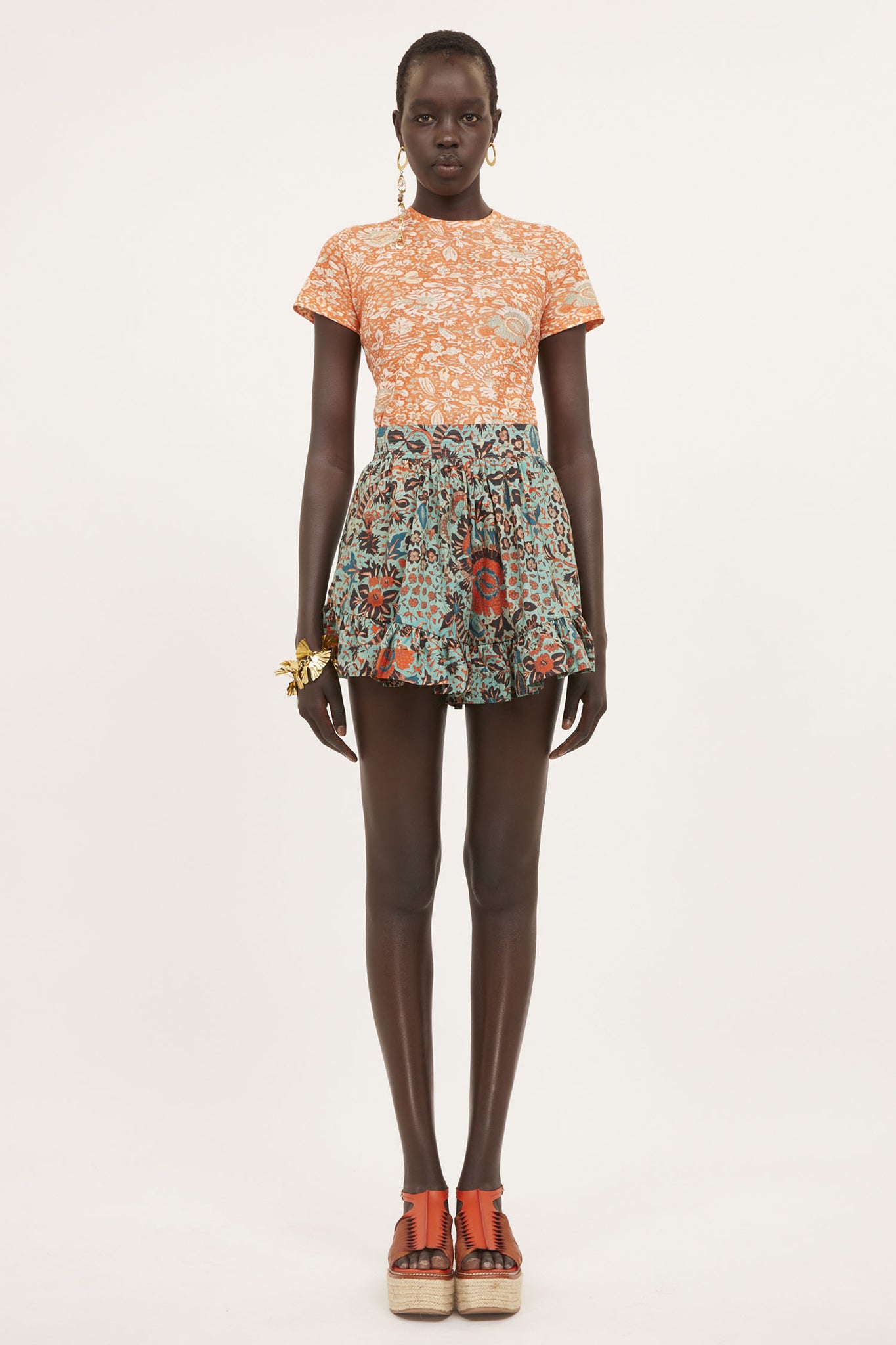 Estelle T-Shirt in Orange Blossom