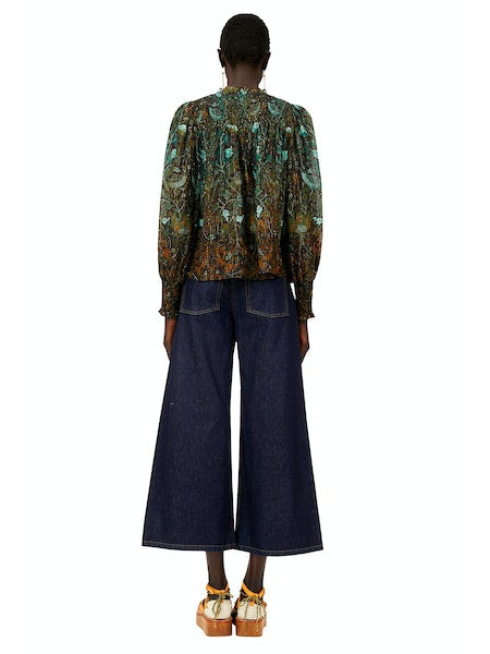 Ida Blouse in Rainforest