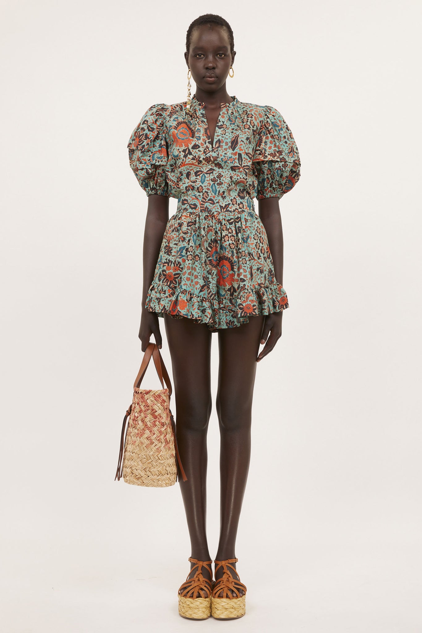 Imari Top in Jade