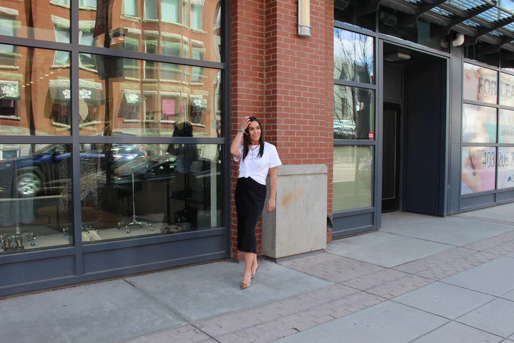 One Skirt, Four Looks: How to Wear the Anine Bing Bar Silk Skirt All Season Long