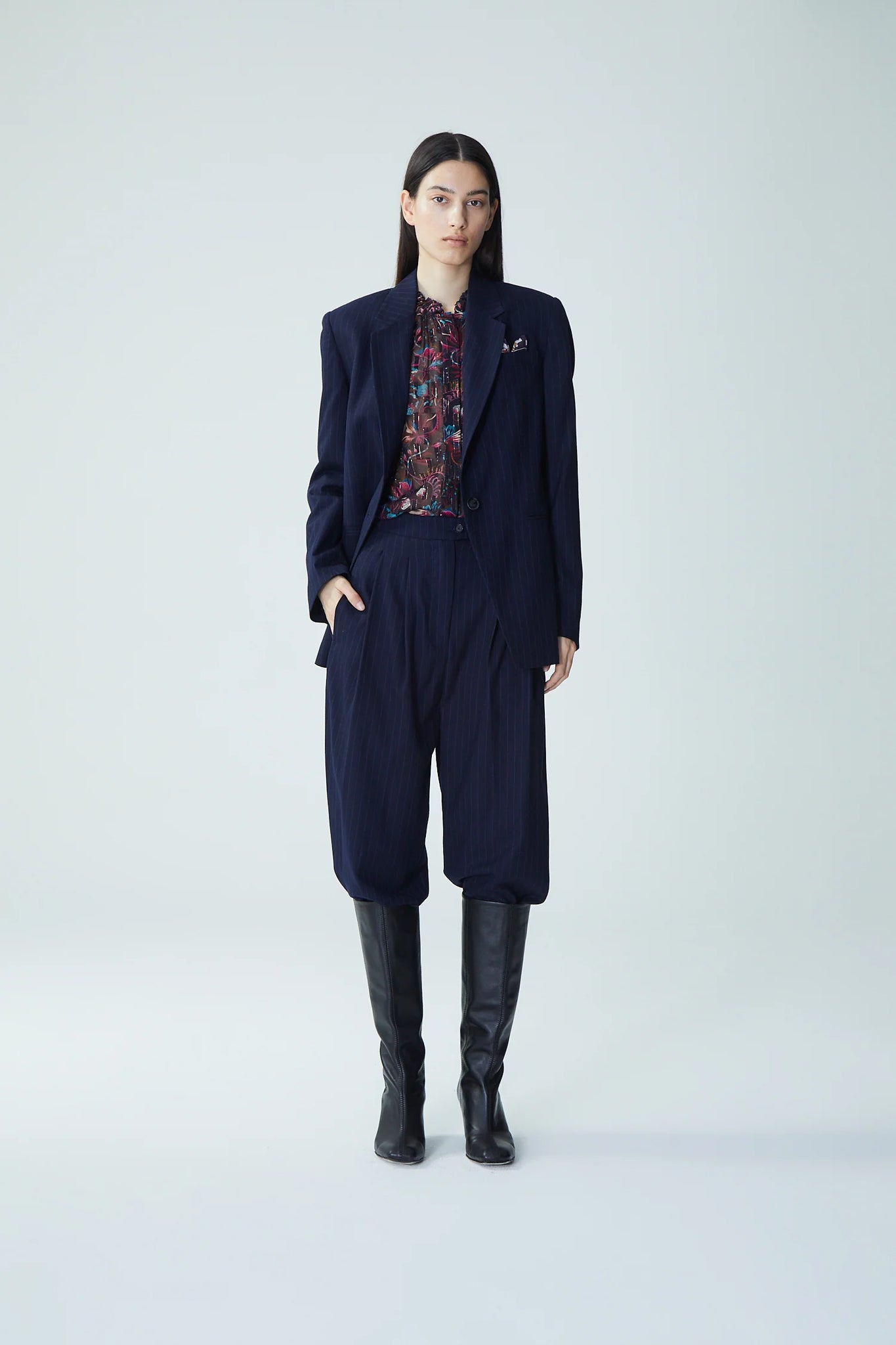 Sarmiento Serena Blazer in Marine