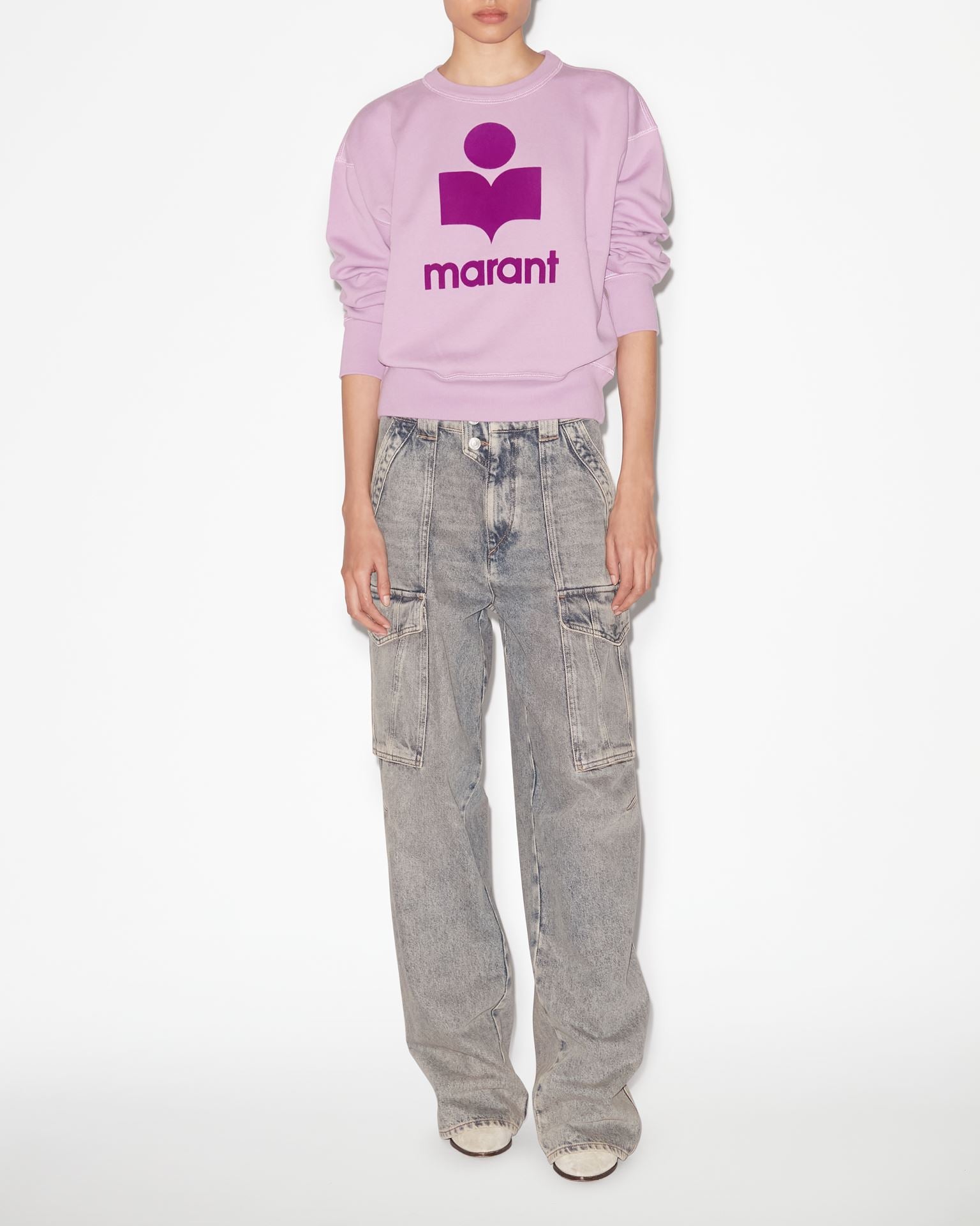Mobyli Sweatshirt in Lilac/Purple