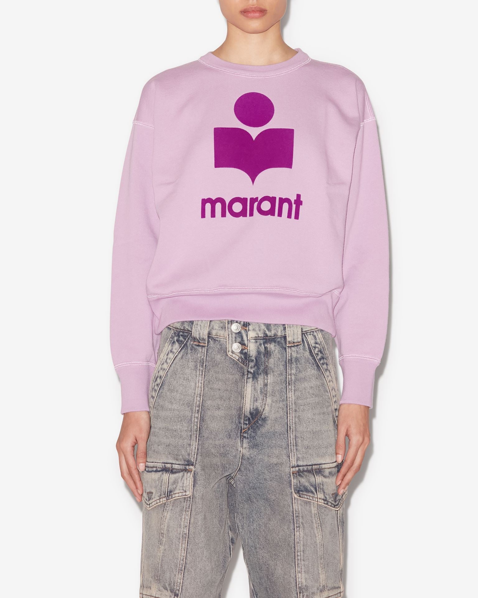 Mobyli Sweatshirt in Lilac/Purple