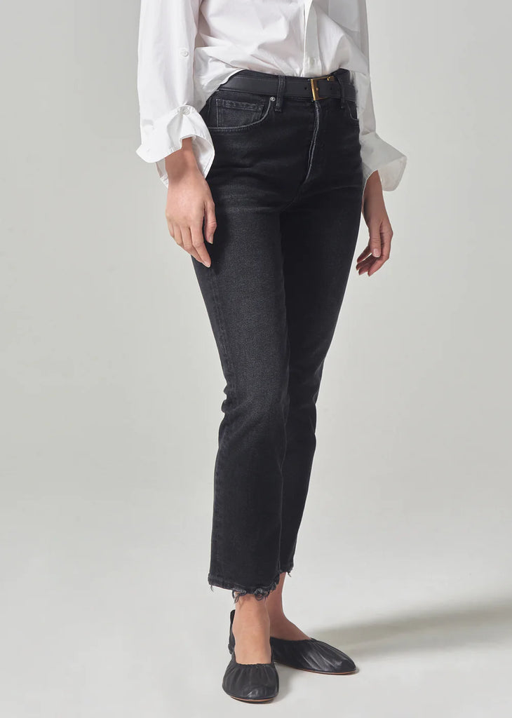 Jolene High Rise Vintage Slim in Stormy