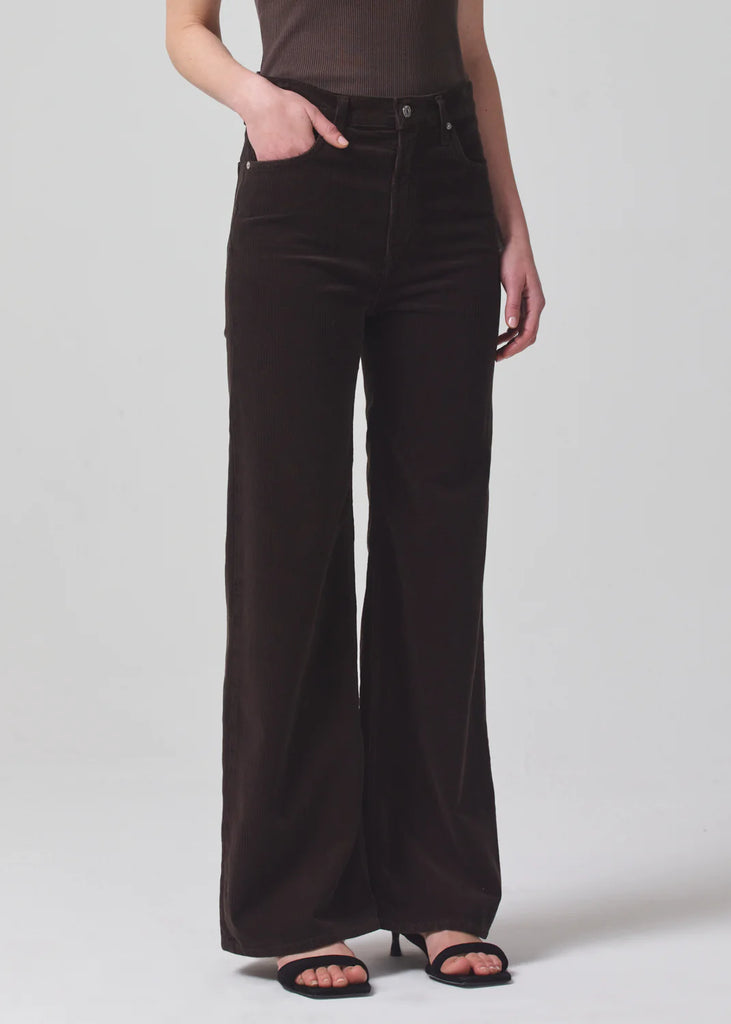 Paloma Baggy Corduroy in Wood