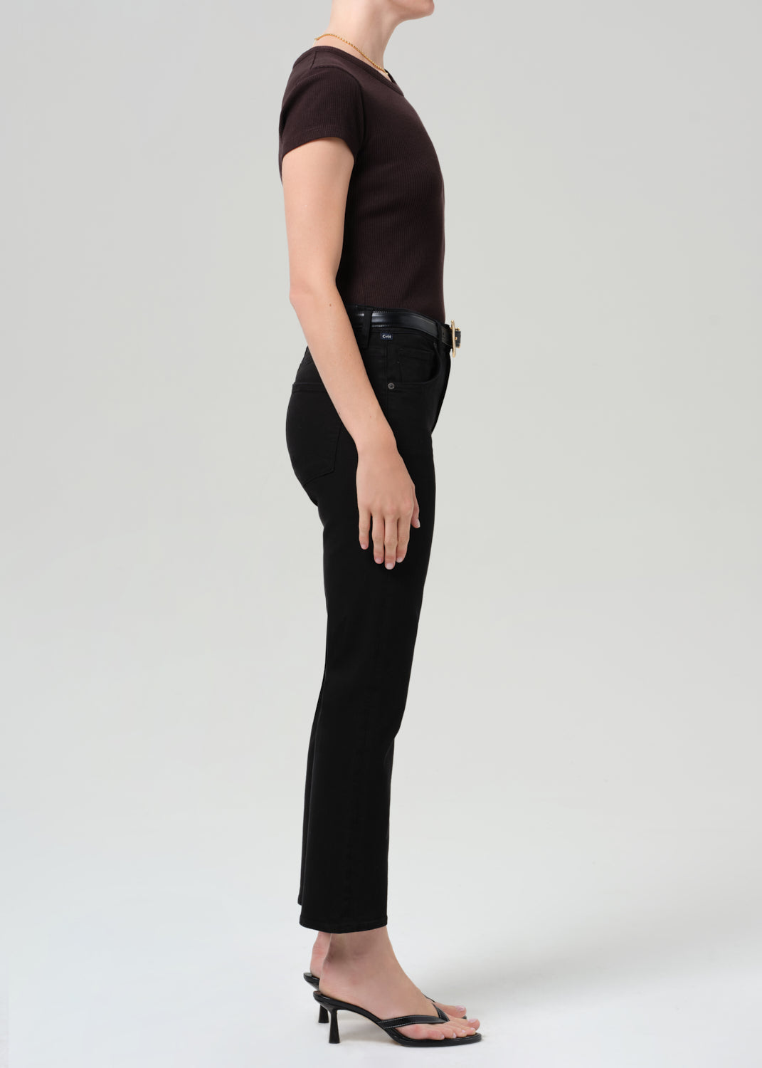 Isola Mid Rise Boot in Plush Black