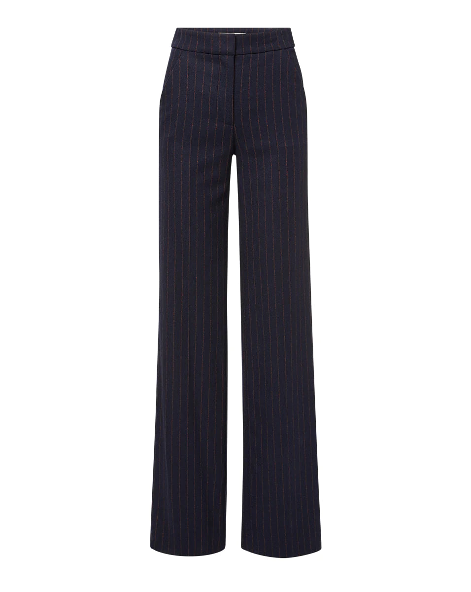 Tonelli Pinstriped Pant in Navy Multi