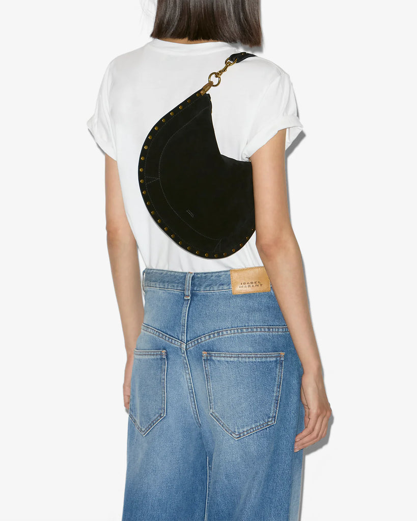 Oskan Soft Zip Bag in Black