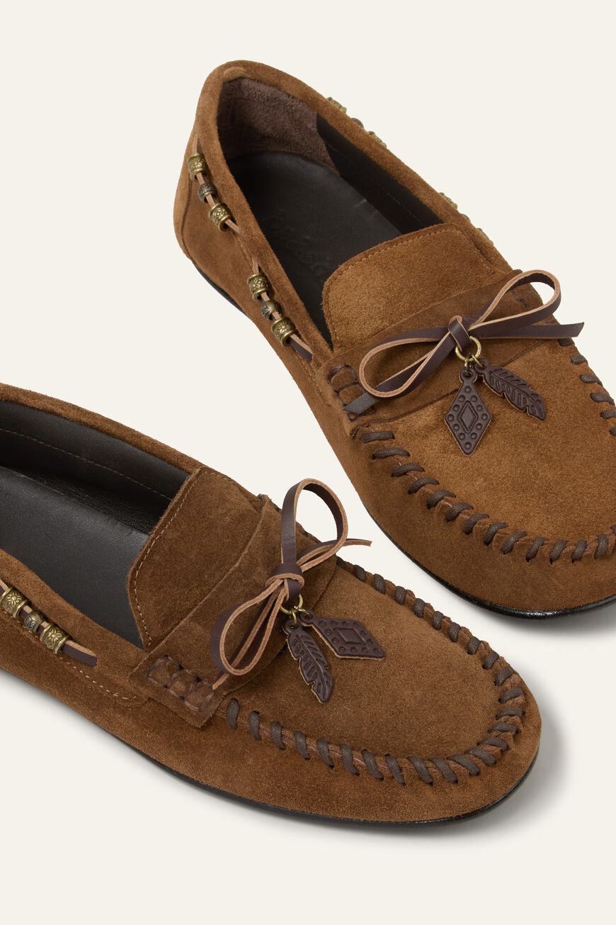 Celodie Suede Moccasins