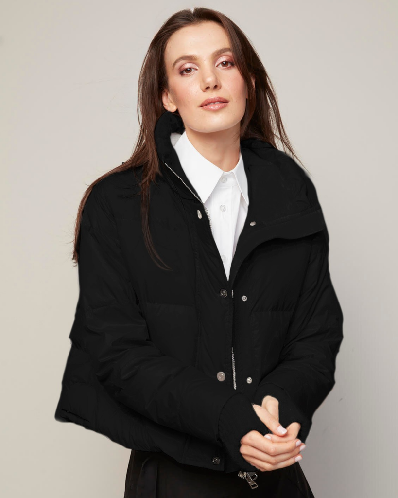 Bailey Down Jacket in Black