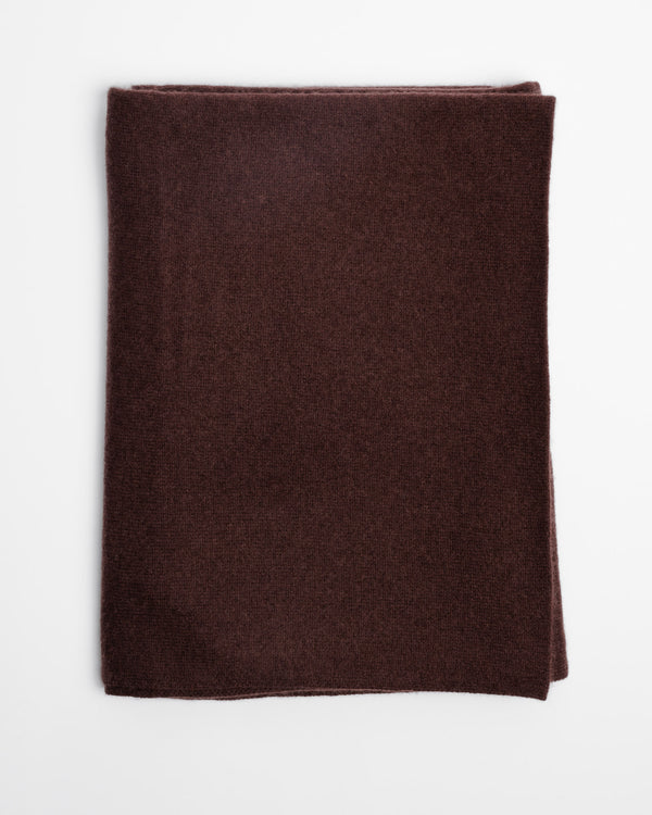Cashmere Travel Wrap in Coffee Bean