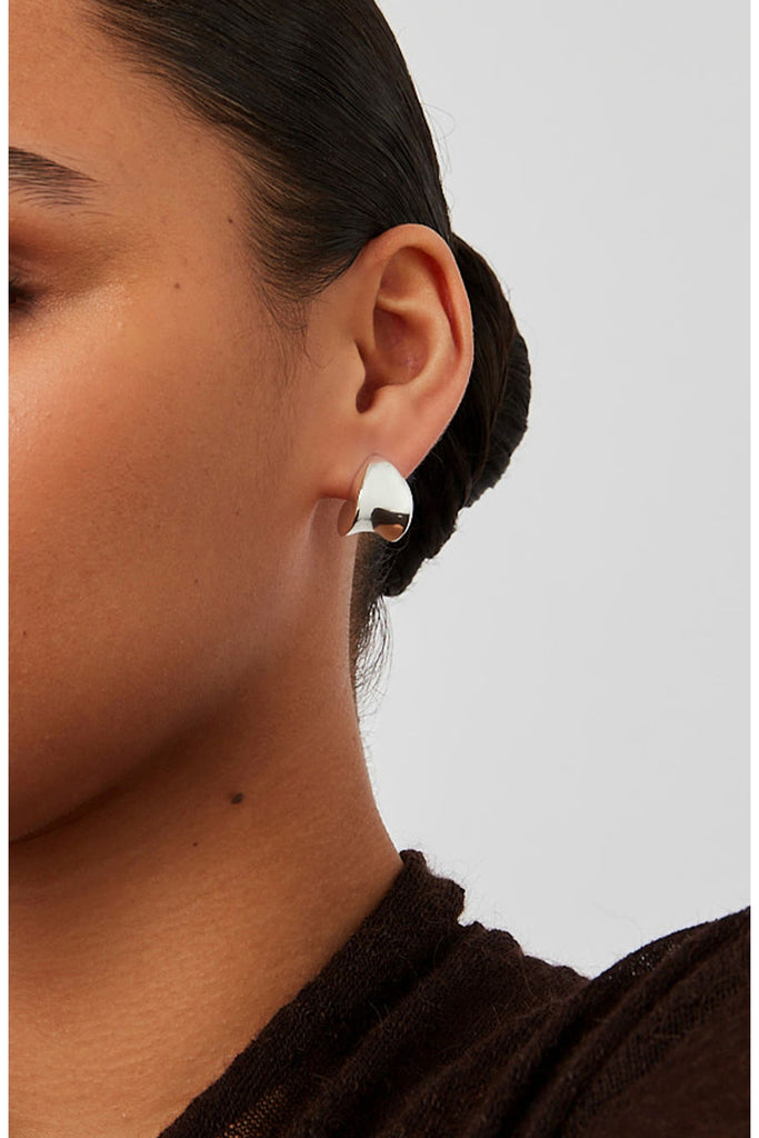Small Paige Puffs in Silver