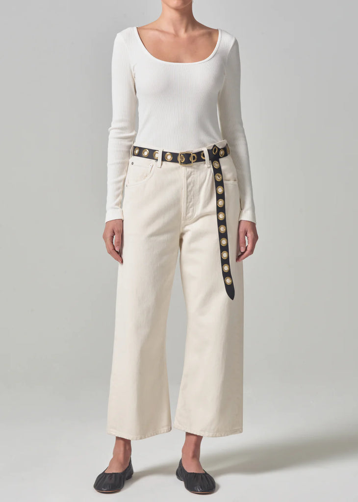 Margie Ballet Neck Long Sleeve in Pashmina