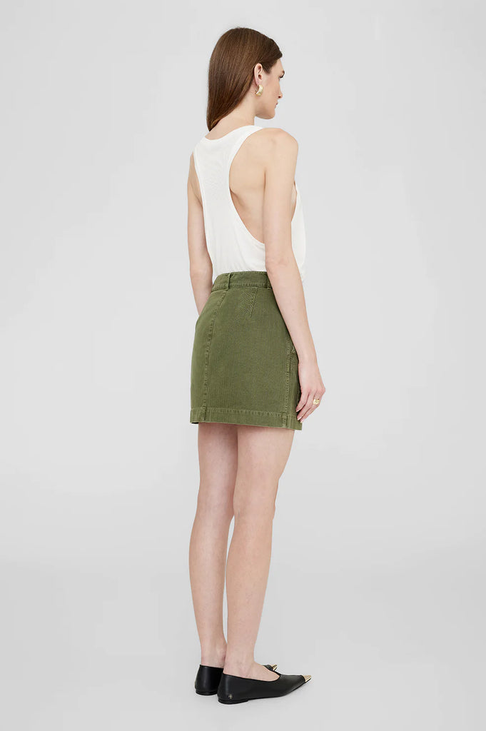 Aliza Skirt in Army Green