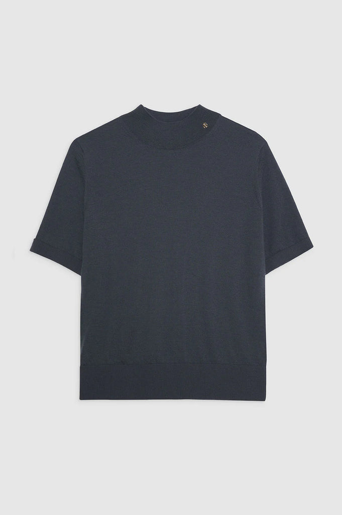 Monique Sweater in Charcoal Blue