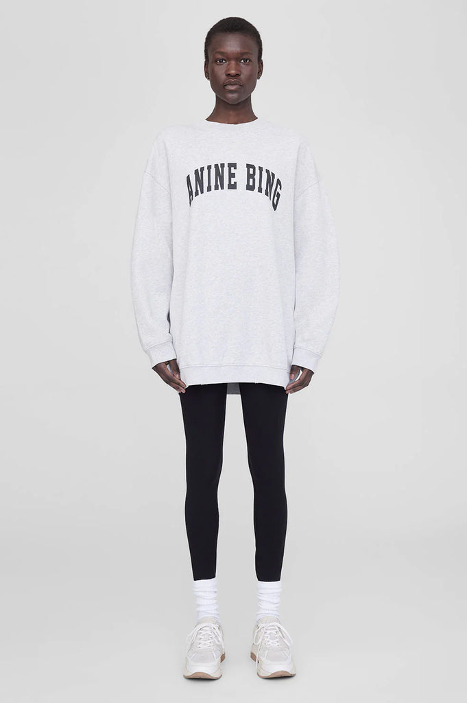 Tyler Sweatshirt in Heather Grey with Black