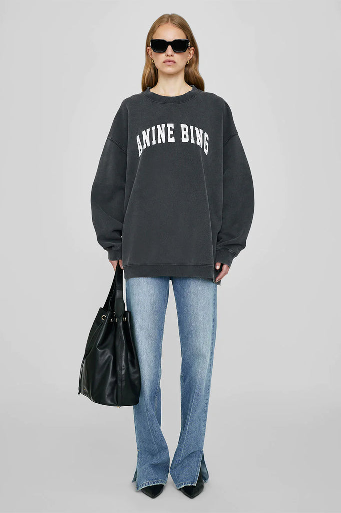 Tyler Sweatshirt in Washed Black