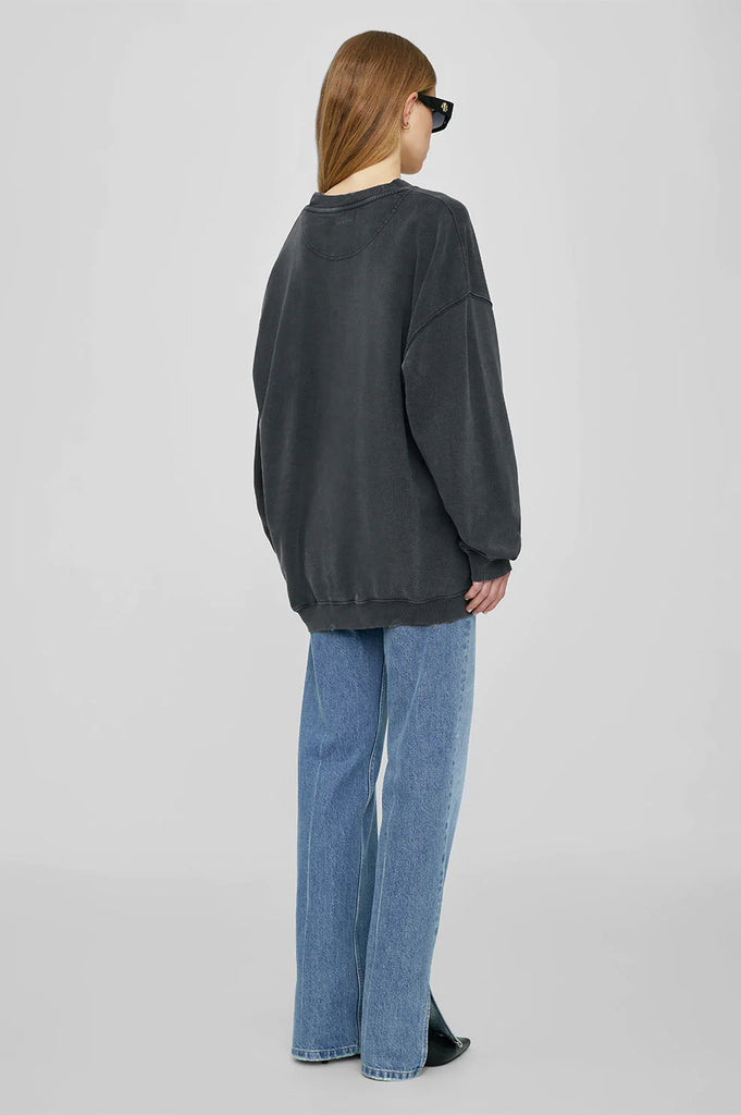 Tyler Sweatshirt in Washed Black