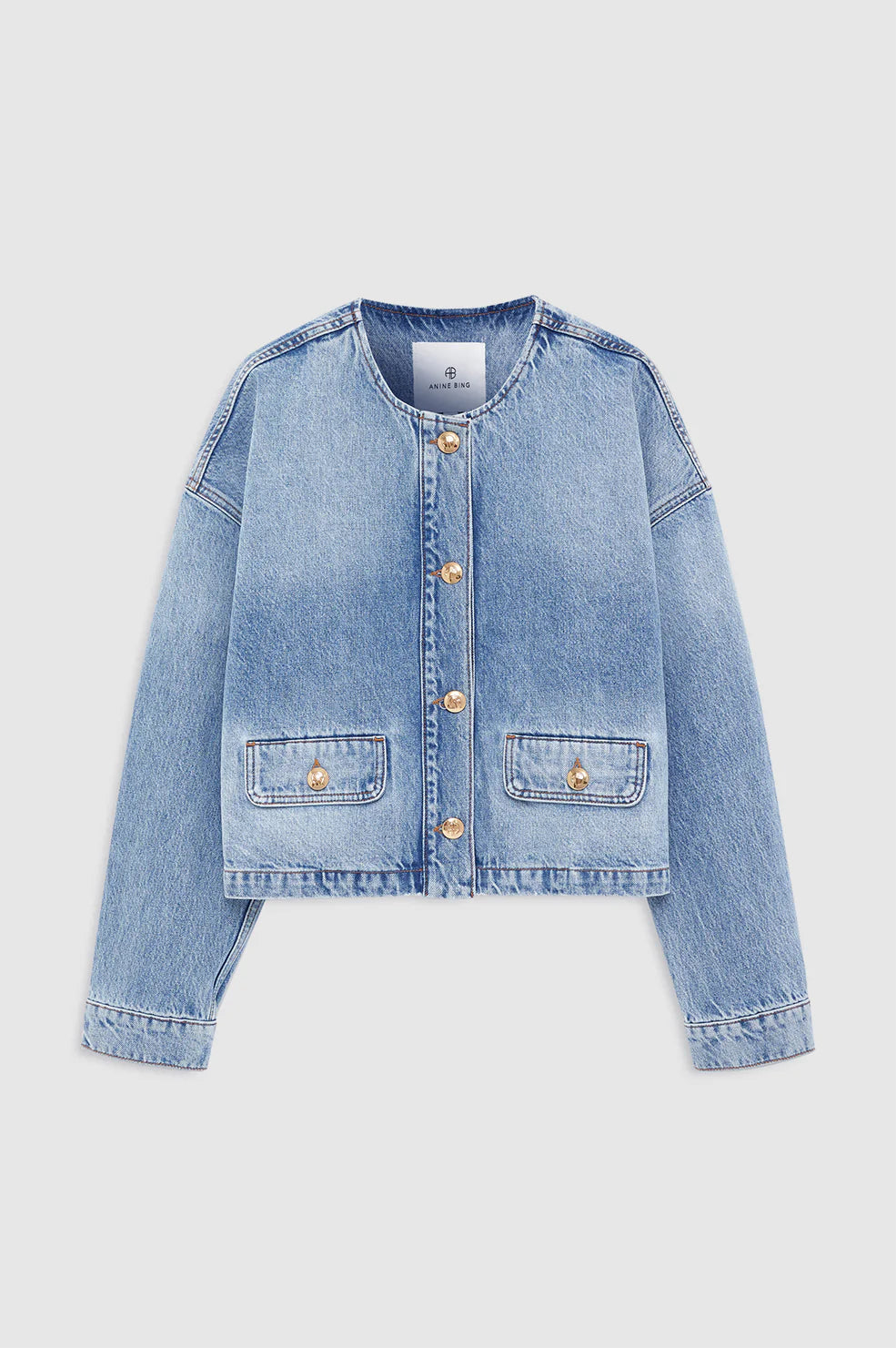 Blanche Jacket in Caspian Blue