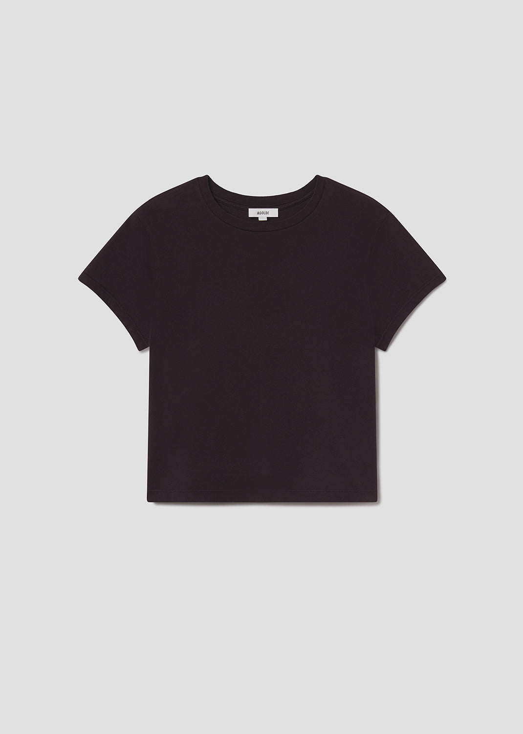 Adine Shrunken Tee in Eggplant