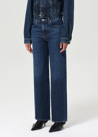Harper Straight Jean (Stretch) in Echo