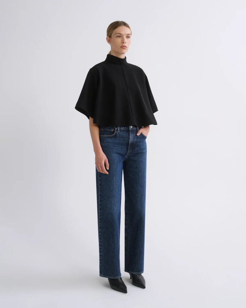 Harper Straight Jean (Stretch) in Echo